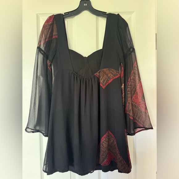 Stone Cold Fox 🦊 Montana Violante Print Dress XS/S aka 1 - Picture 6 of 9